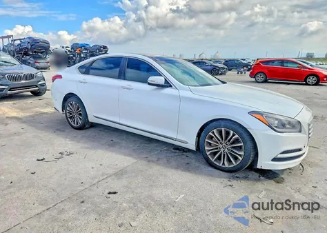 2015 Hyundai Genesis 3.8L from USA, damaged, VIN KMHGN4JE3FU055119